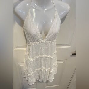 New NWT Native Daughters white dress large